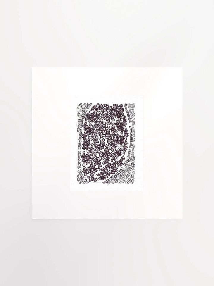 shnozolla tattoo panel card print product image (2)