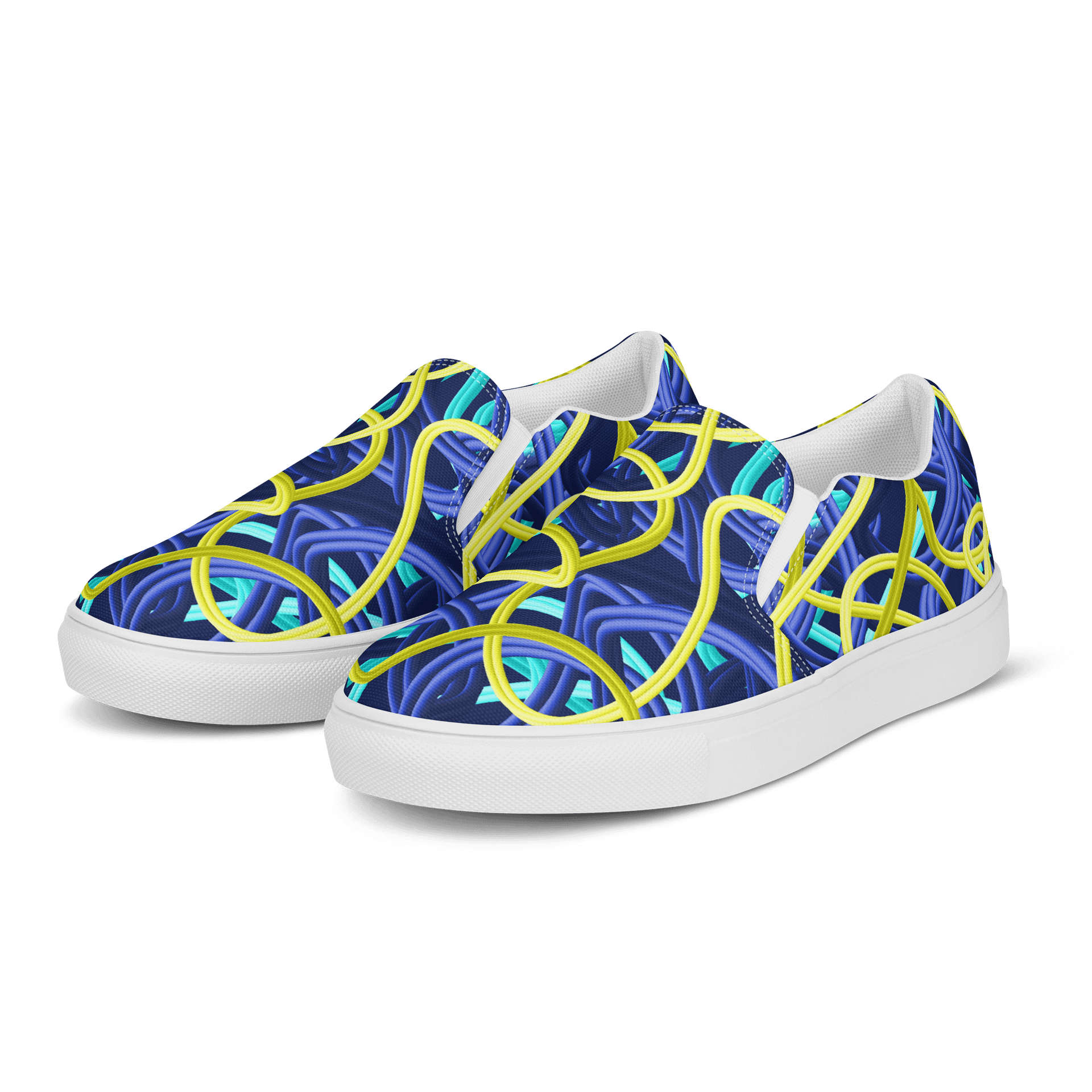 Chaos Knot Men's Slip-On Shoes product image (3)