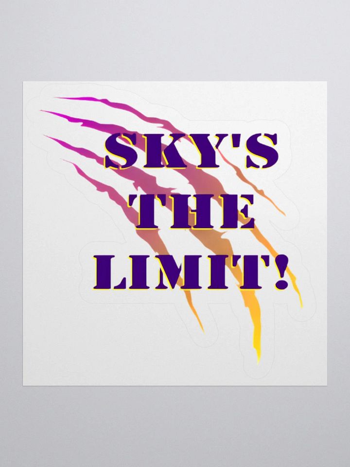 Sky's Claw Marks of Ambition Stickers product image (1)