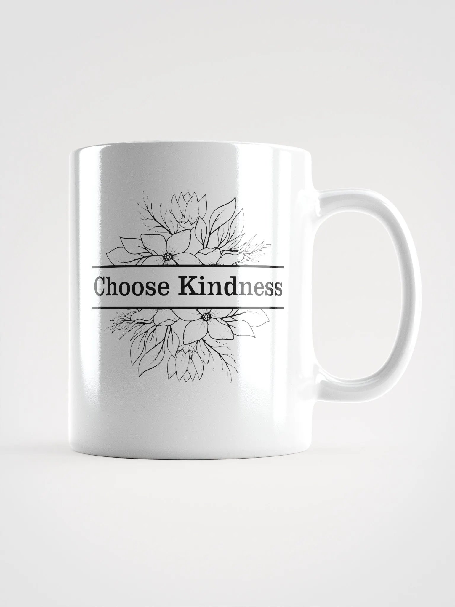 Choose Kindness Ceramic Mug - White product image (1)