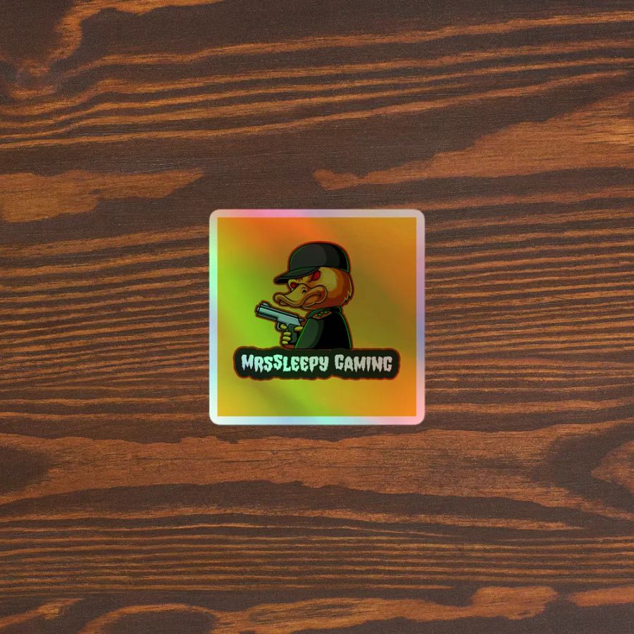 Commander Quack Holographic Sticker Set product image (3)