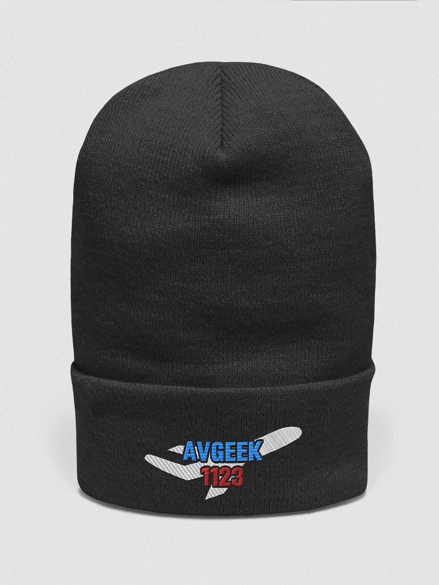 Avgeek1123 Embroidered Beanie Hat product image (1)