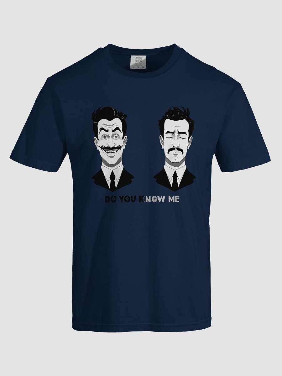 Thought-Provoking Dual Personality Art - Black and White Contrast T-Shirt product image (49)