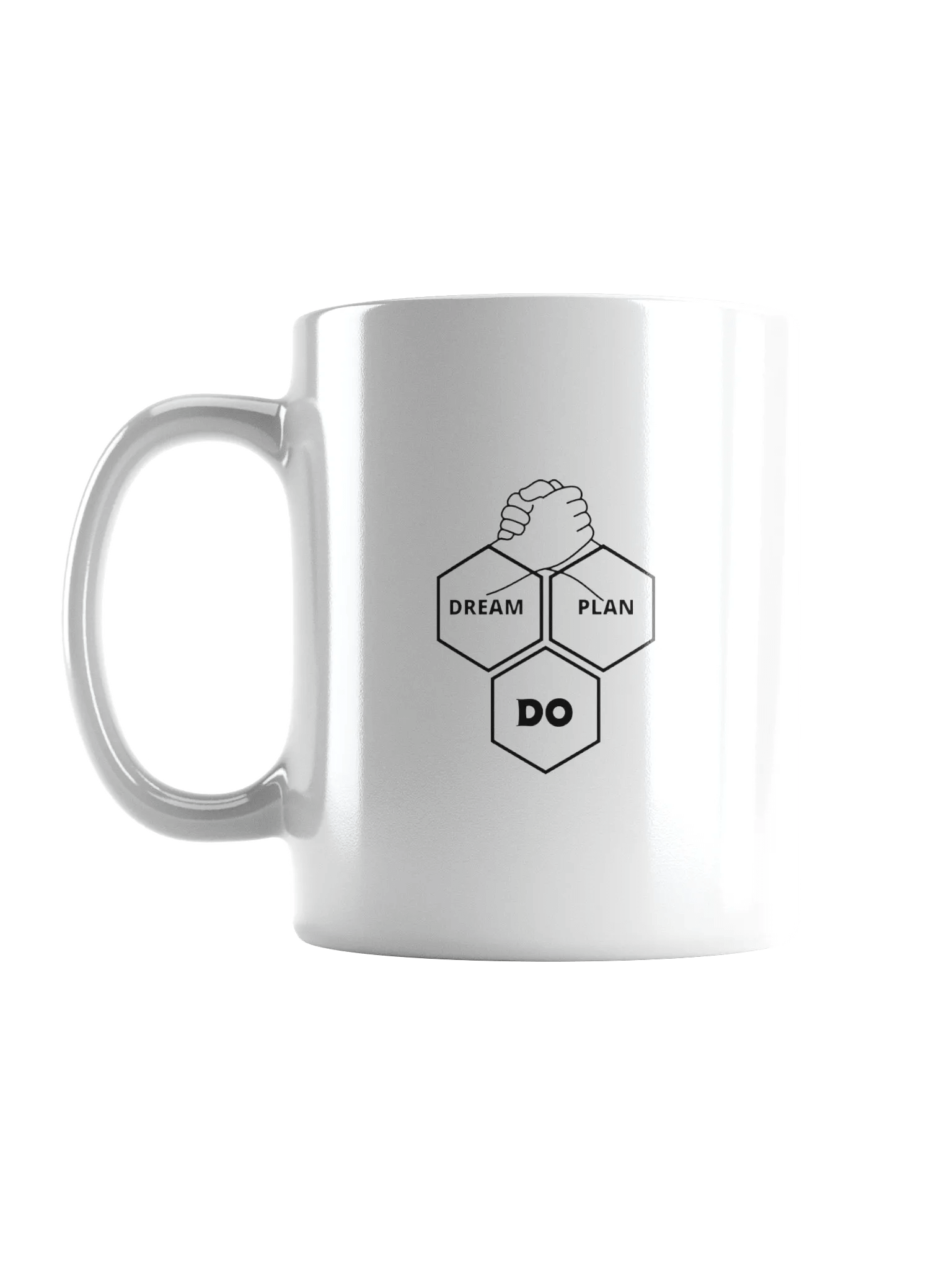 Dream Plan Do mug design on two sided product image (6)