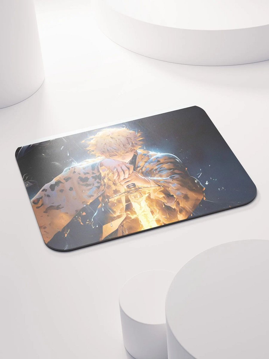 Mouse Mat, Gaming Mouse Pad, Non-Slip Rubber Base, Waterproof Surface, Premium-Textured, Compatible with Laser and Optical Mice product image (4)