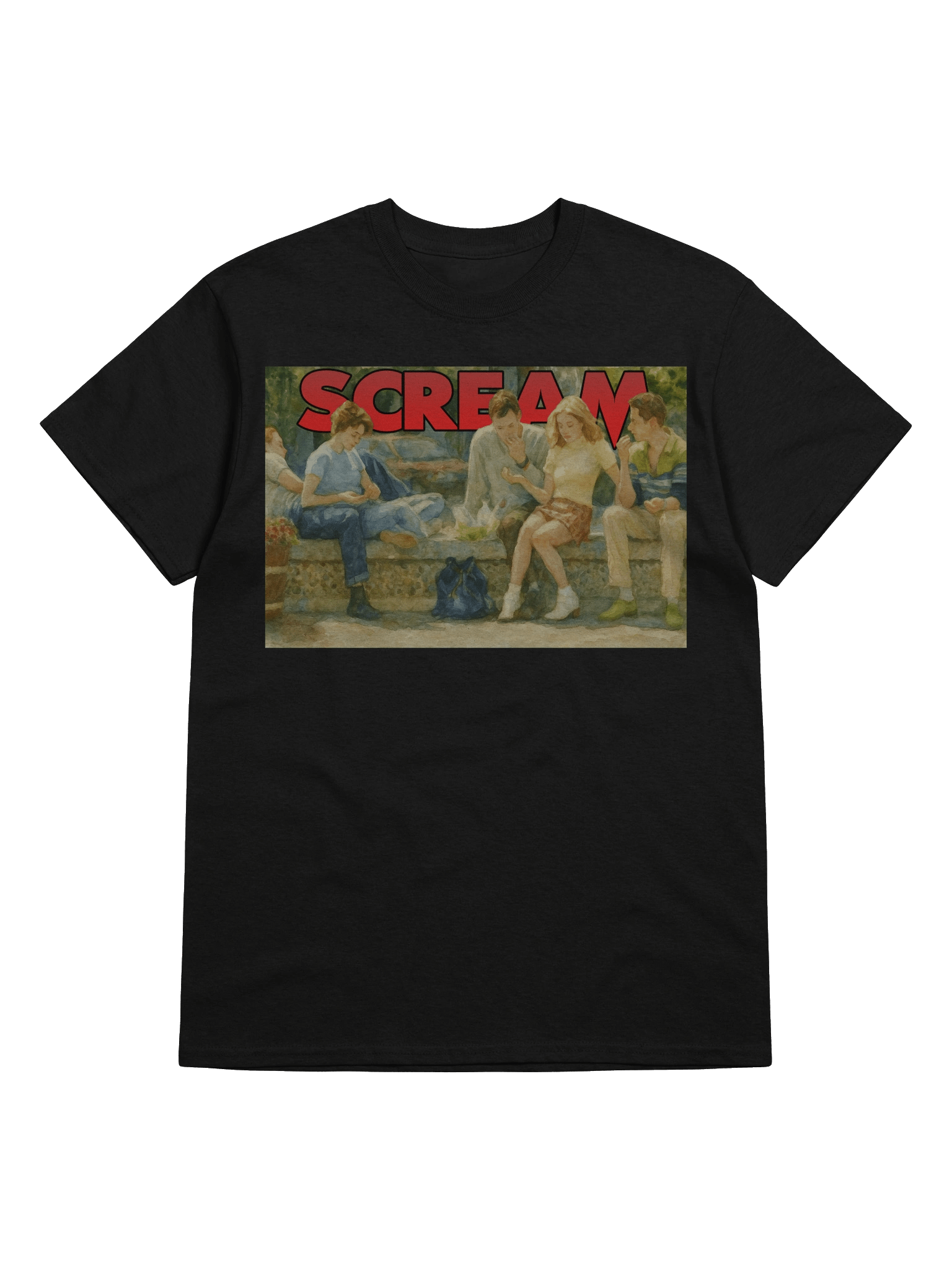 Scream inspired Lunch Break T-Shirt product image (51)