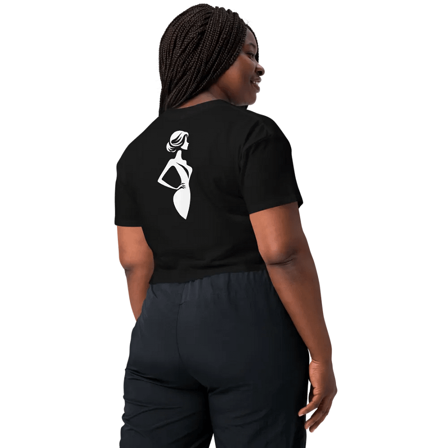 T3 Silhouette Woman Crop Top product image (4)