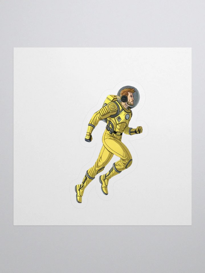 Cosmic Runner Kiss Cut Stickers product image (1)