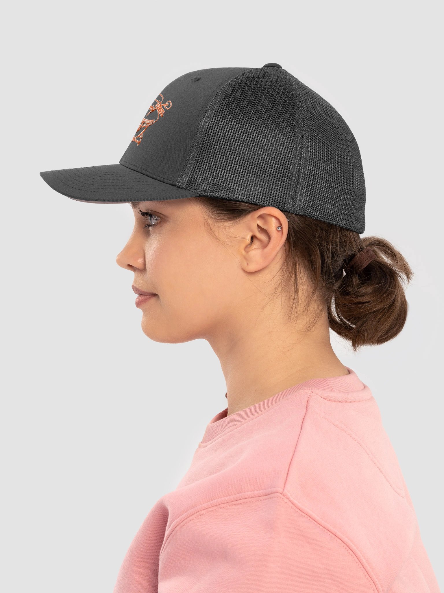 Throttle & Iron Flexfit Trucker – (HDRG) product image (13)