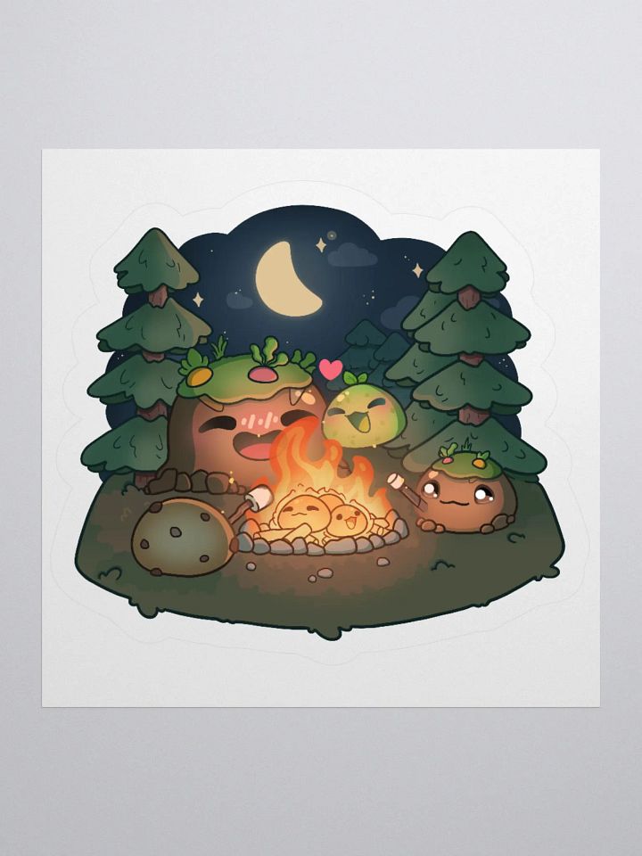 Campfire Slime Kiss-Cut Sticker product image (2)
