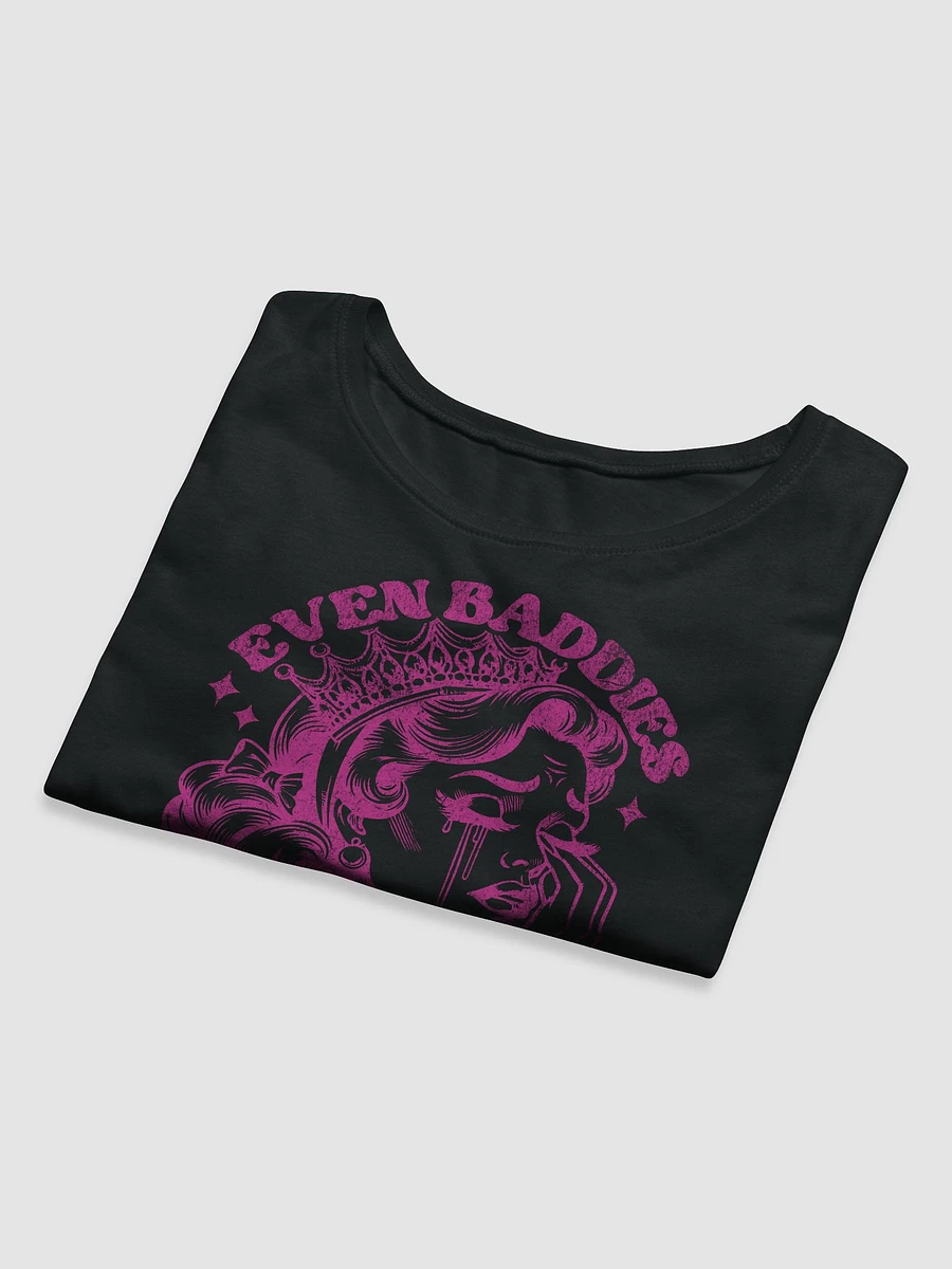 Even Baddies Get Saddies Crop Tee product image (16)