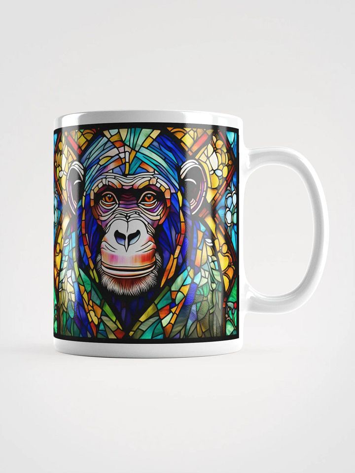 #005 Penny Prankster Chimpanzee Mosaic Mug product image (1)