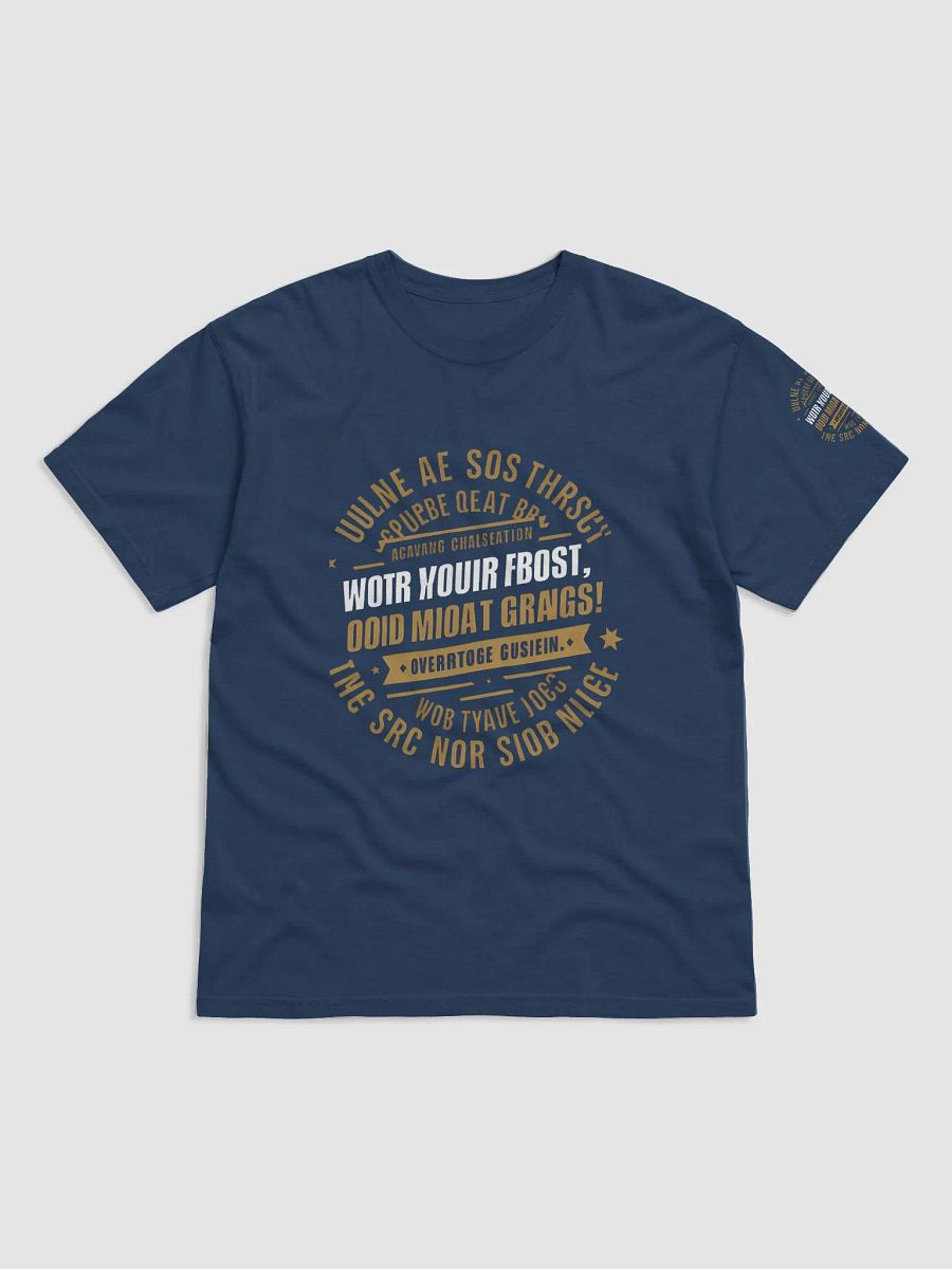 Elevate your style with our unique blue t-shirt! product image (1)