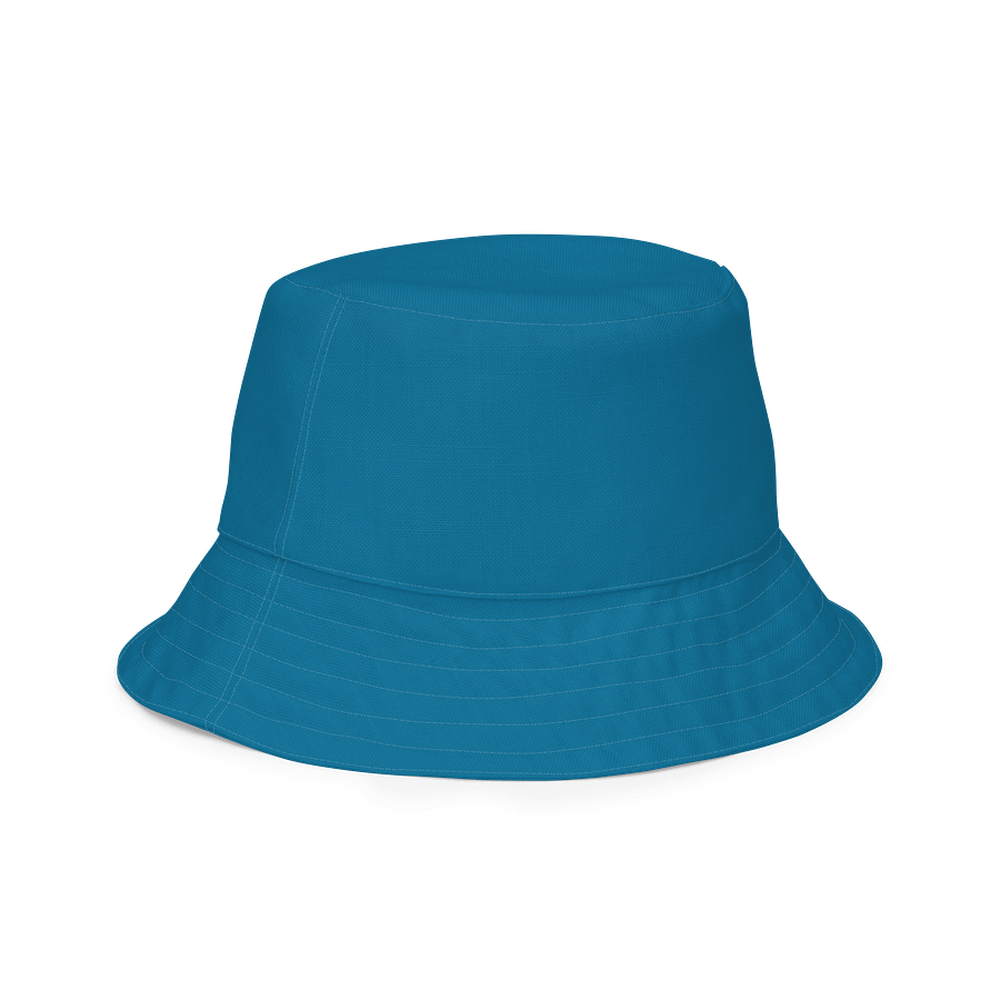 Retro Surf Reversible Bucket Hat – Tropical All-Over Print product image (3)