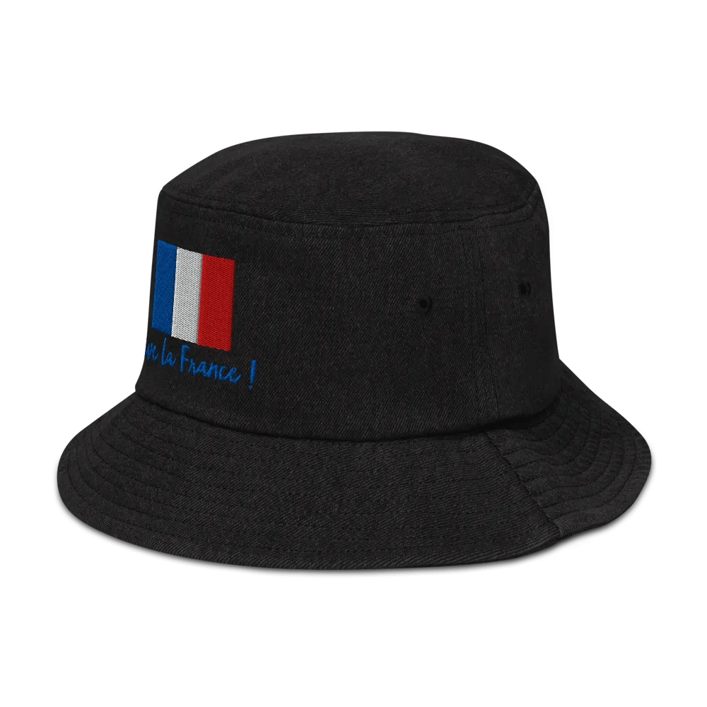 Vive la France! Denim Bucket Hat product image (4)