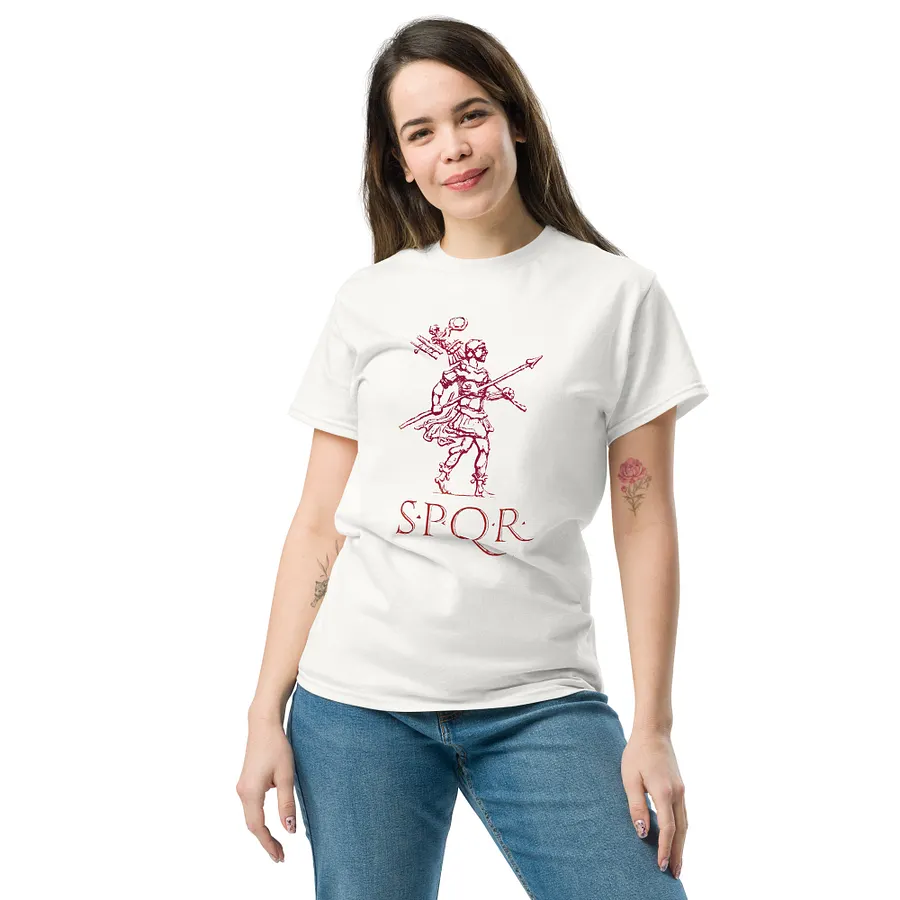 Romulus Ancient Rome's Founder Roman Authentic Art 135 AD, White T-Shirt product image (4)