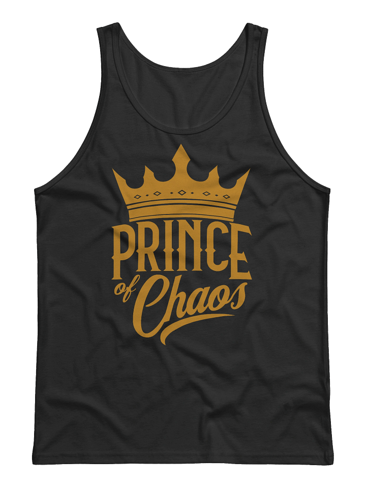 Prince of Chaos Tank (Orange Text) product image (1)