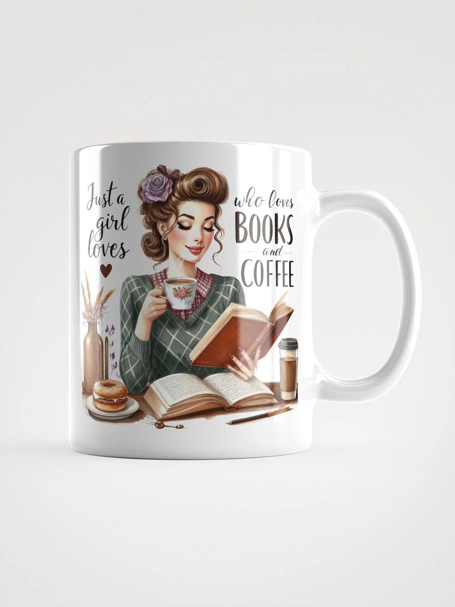 Cozy Reads White Glossy Mug product image (1)