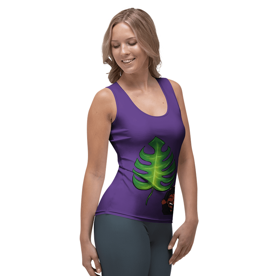 Purple Planted Ladies Tank product image (4)