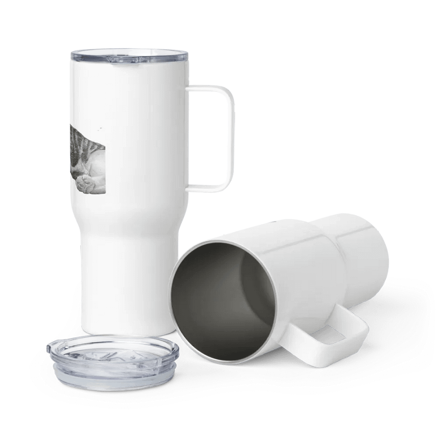 Cat Drawing Travel Cup product image (6)