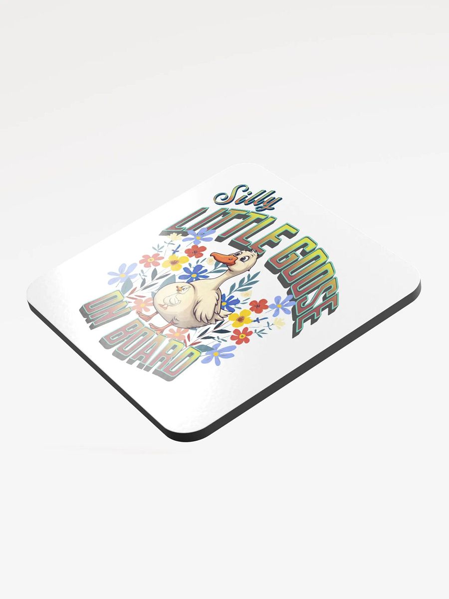 Silly Little Goose on Board Glossed Coaster product image (4)