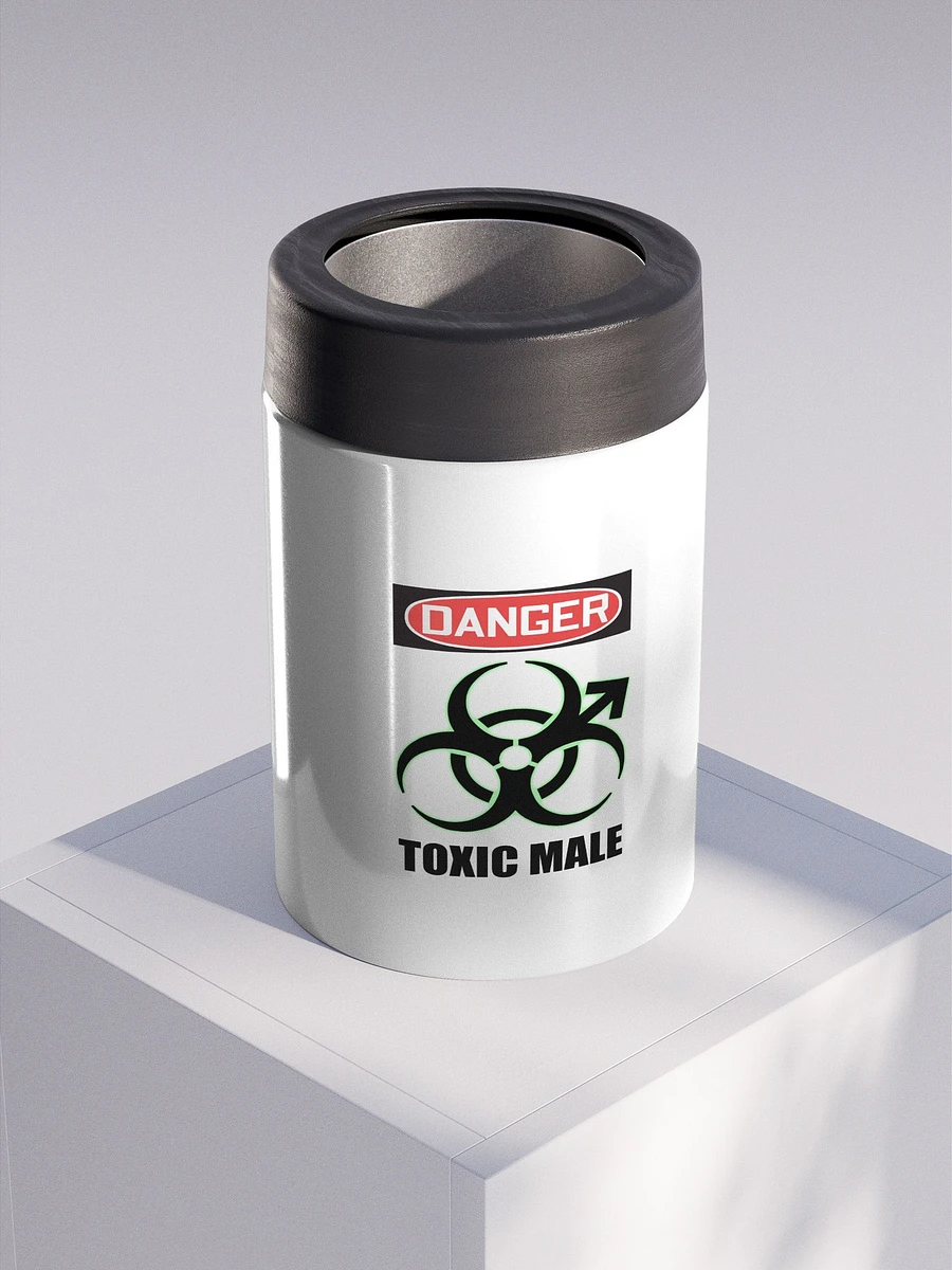 Danger: Toxic Male Drink Koozie product image (3)