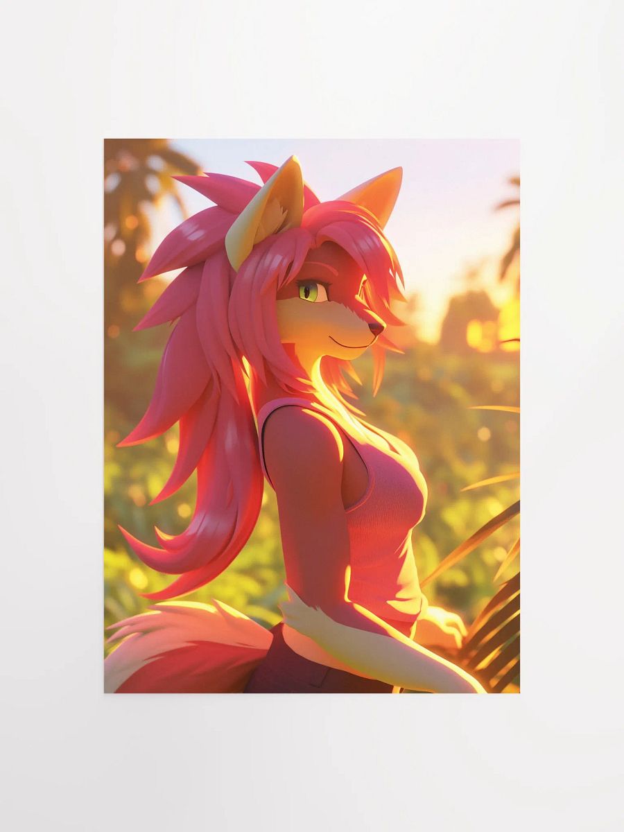 Dusk Fox Enhanced Matte Poster product image (1)