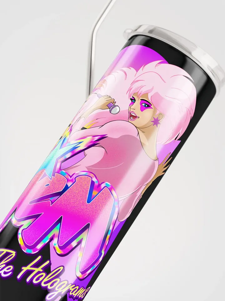 Jem Vaporwave Tribute Stainless Steel Tumbler product image (1)