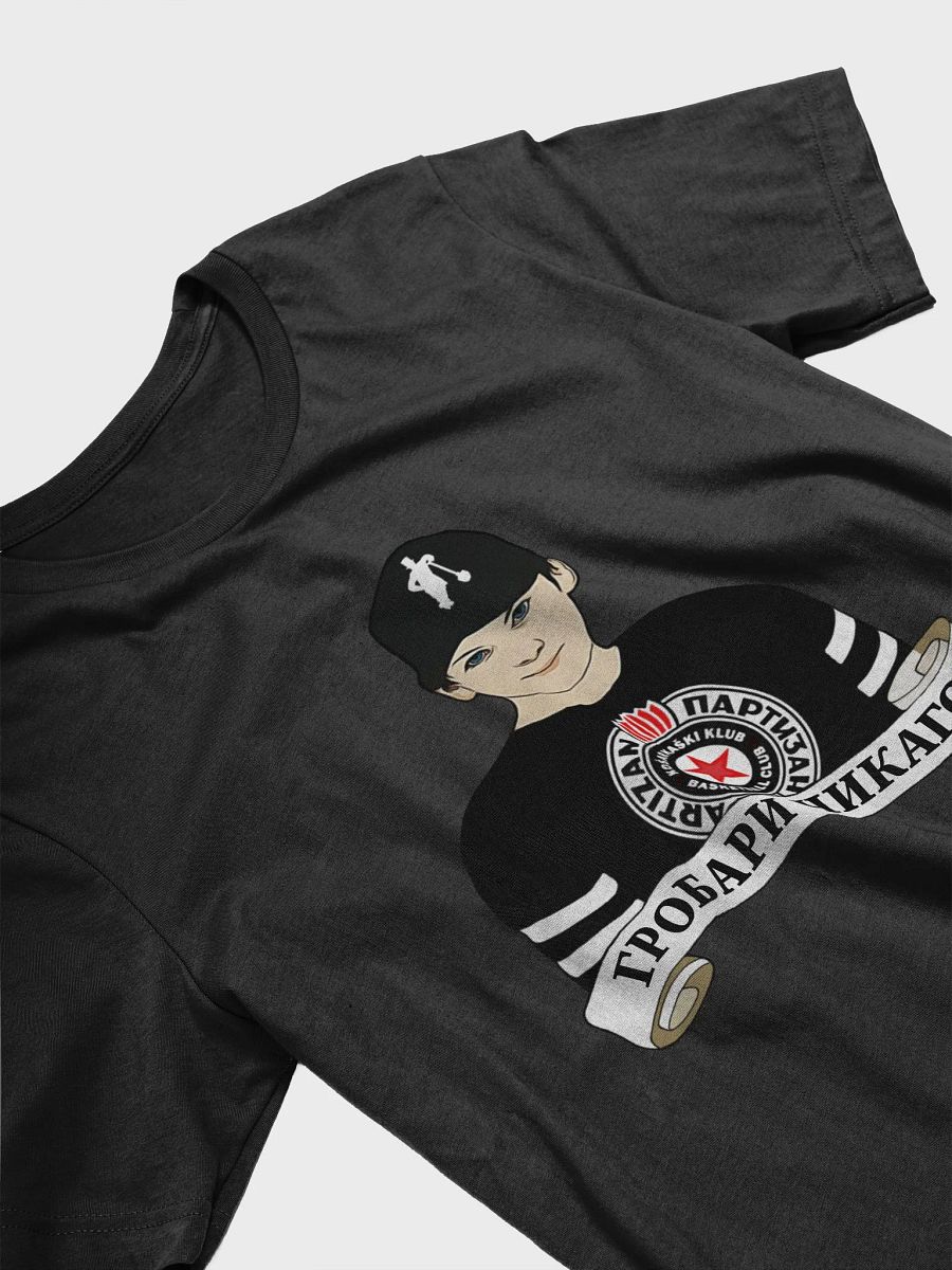 Grobari Čikago KK Partizan Bella+Canvas Supersoft T-Shirt product image (3)