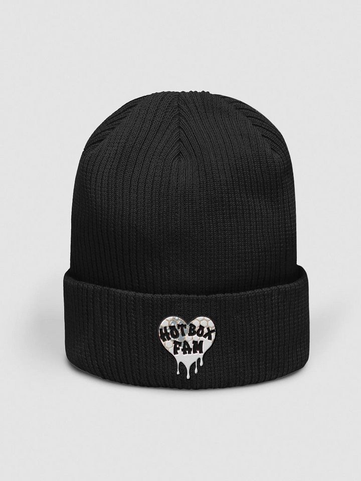 HOT BOX FAM PALE PINK HONEY COMB BEANIE product image (6)
