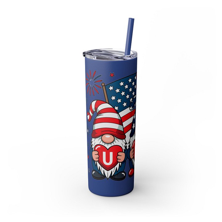 🎆 Patriotic Gnomes USA Clipart – 4th of July Digital PNG (Transparent Background) 🎆 product image (1)