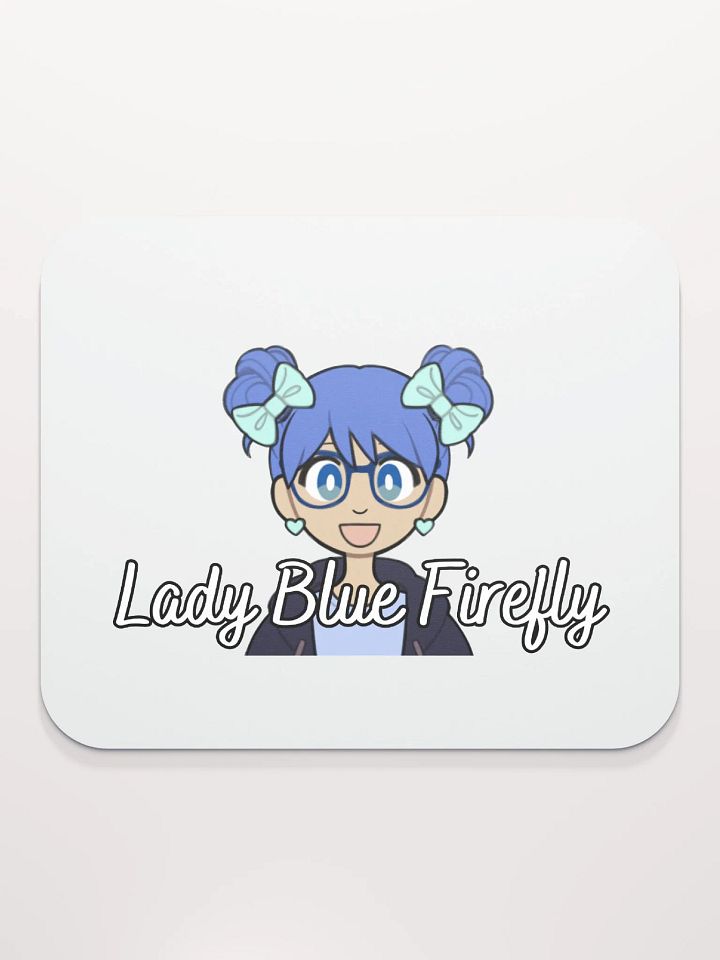 LadyBlueFirefly PNG Happy Mouse Pad product image (2)