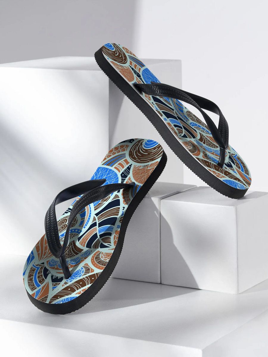 Floral Swirl Flip Flops product image (3)