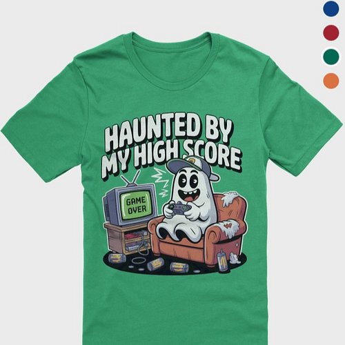 Ghost Gamer Haunted T-Shirt