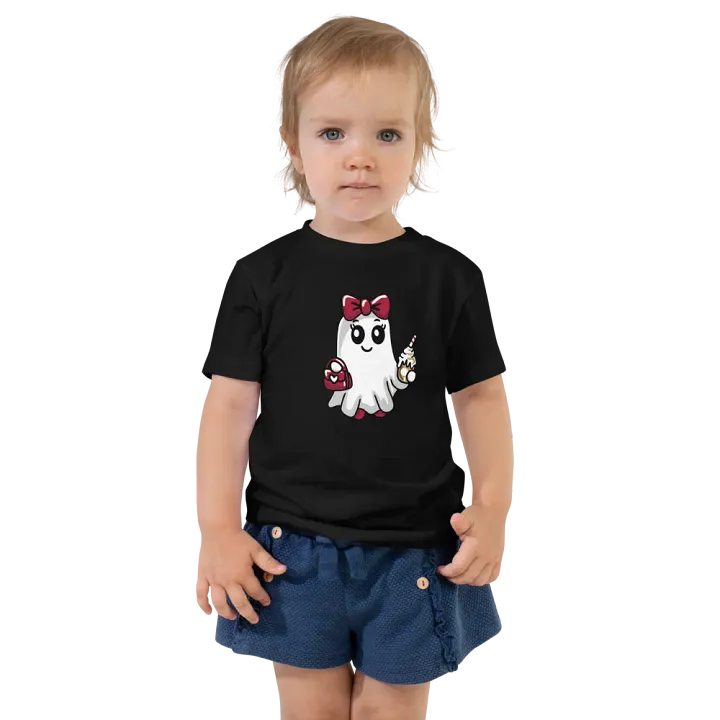 Stylish Ghost Toddler T-Shirt product image (2)
