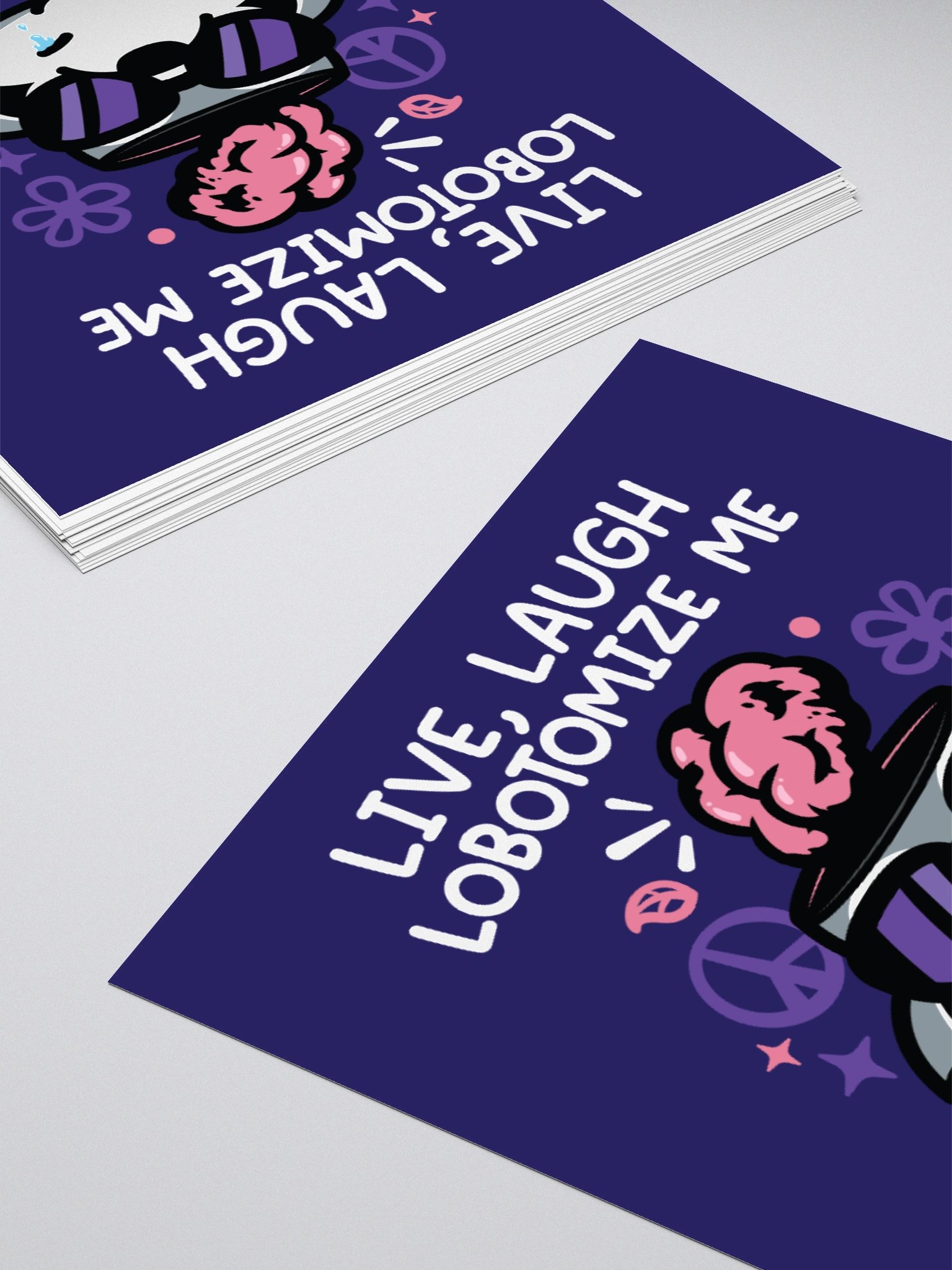 Live Laugh Lobotomize Sticker product image (11)