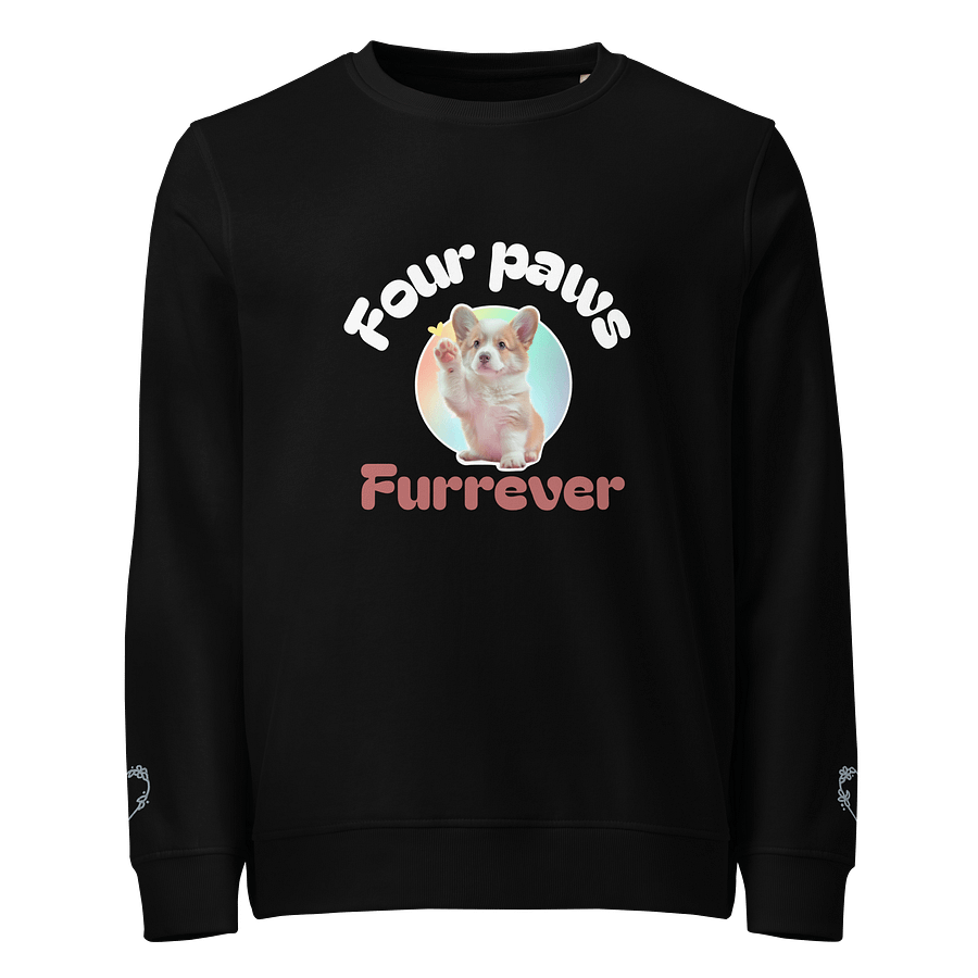 Furrever Puppy Organic Sweatshirt product image (4)