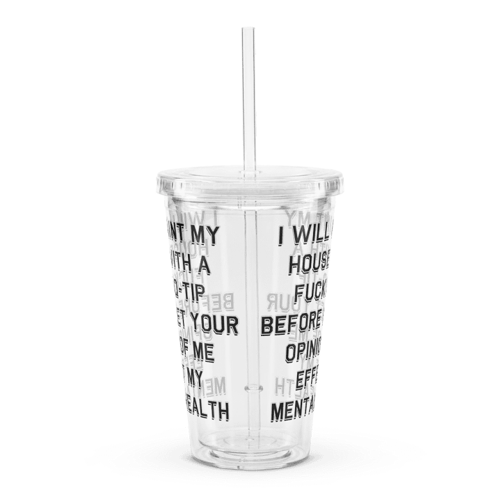 Q-Tip Clear Tumbler product image (2)
