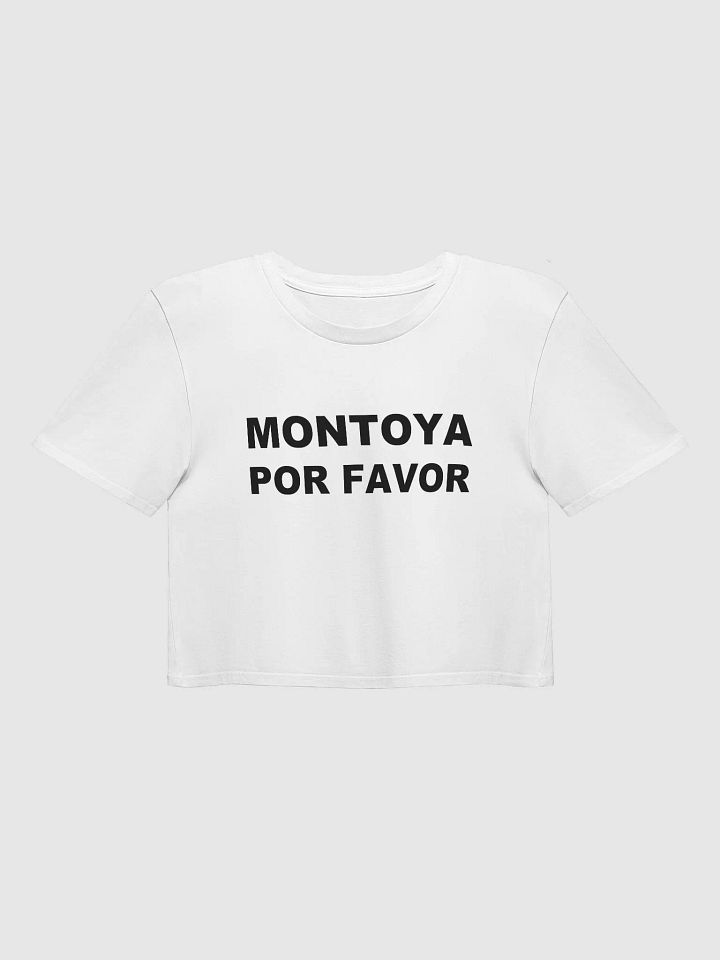 MONTOYA POR FAVOR Crop Top product image (2)