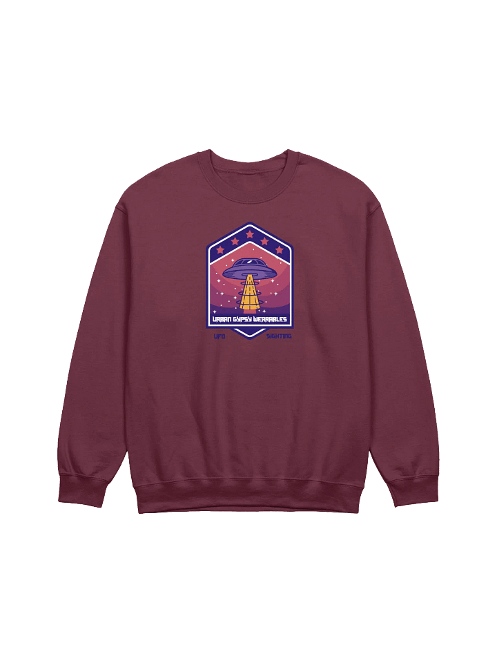 Starry UFO Beam Crewneck product image (1)