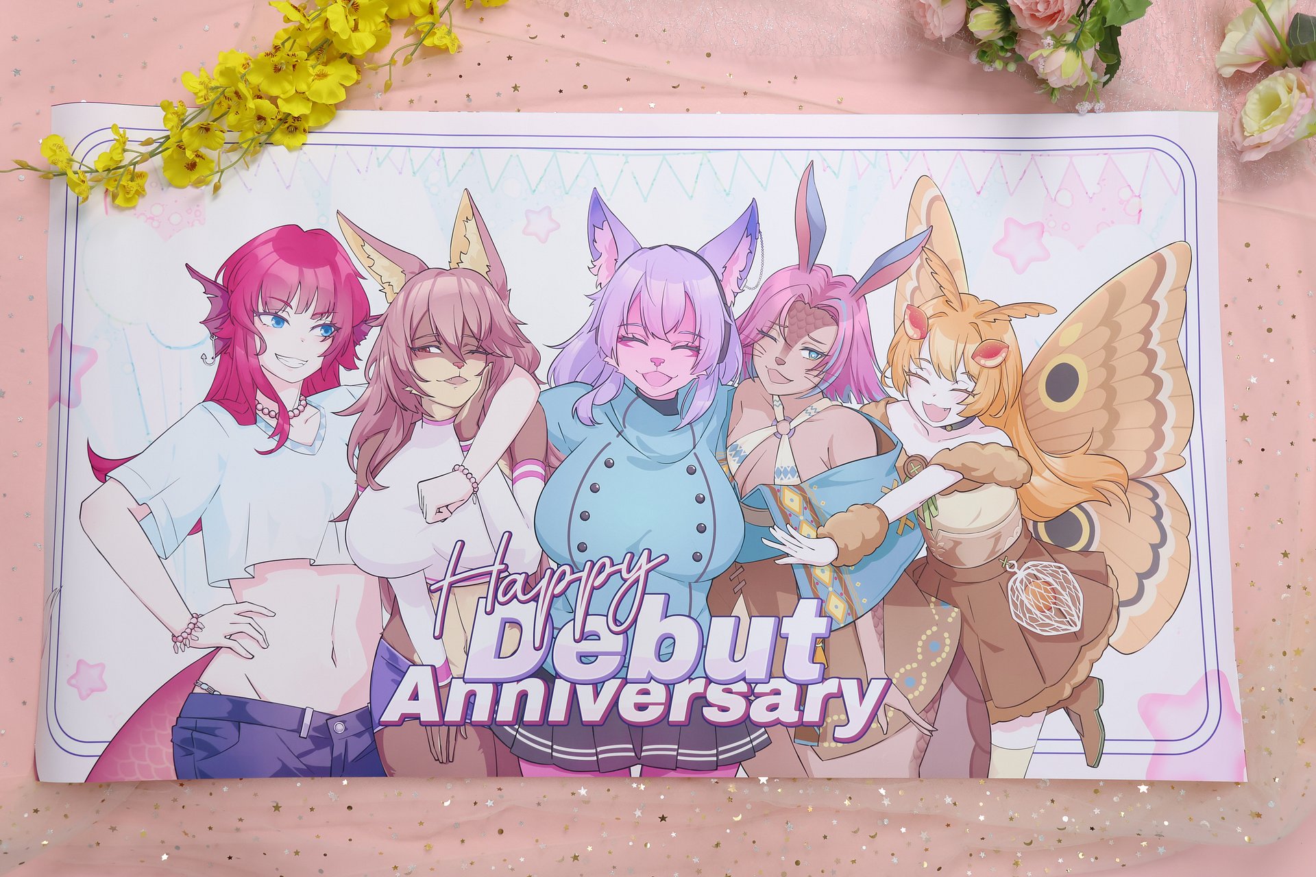 Generation ★STARS★ Debut Happy Anniversary Group Poster Version 1 product image (3)
