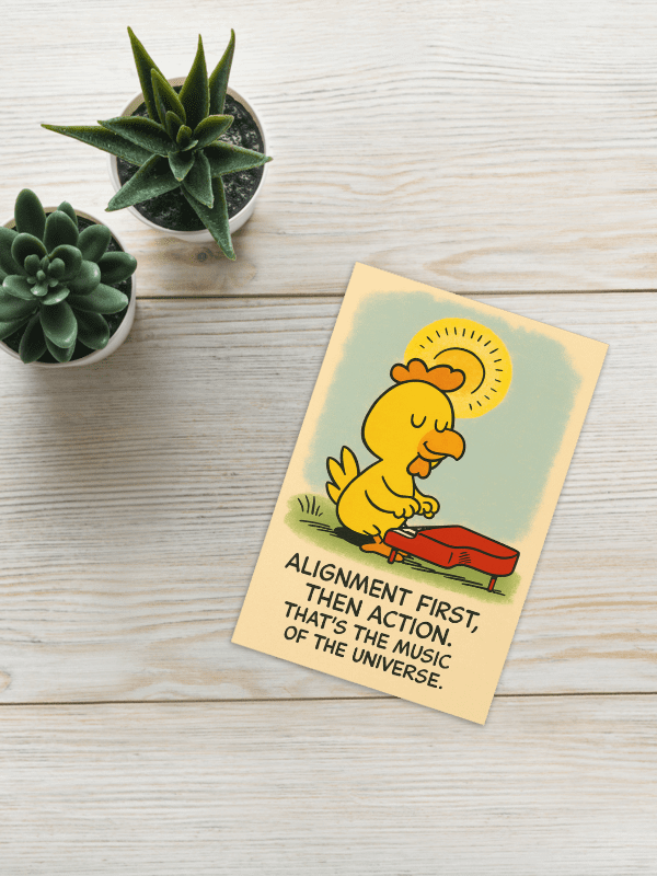 Abrahen Chicks - Alignment First - Card product image (1)
