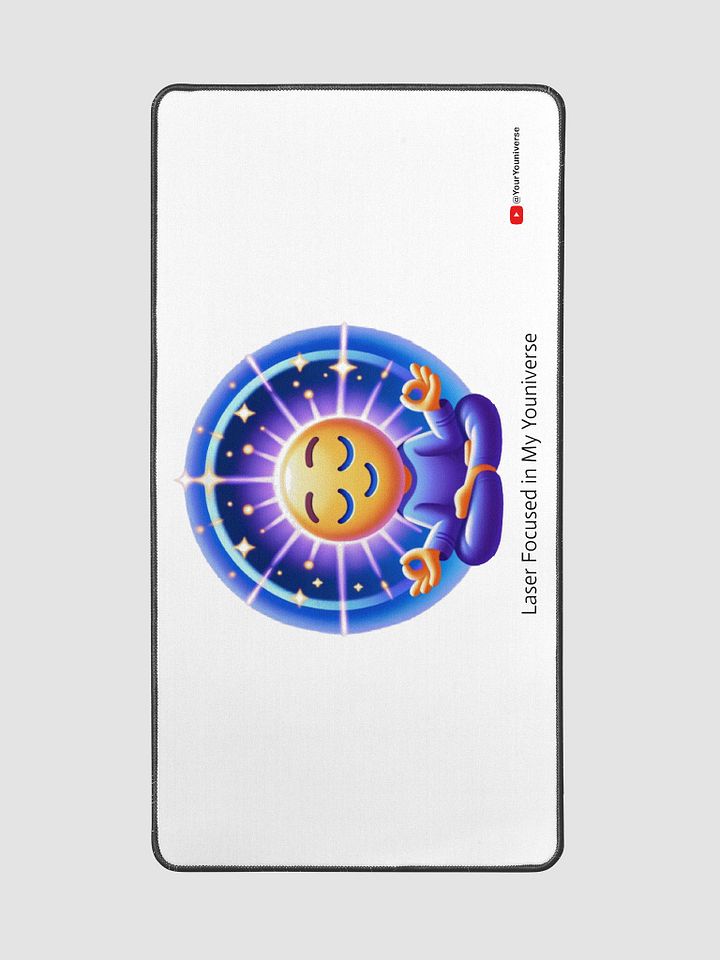 Laser Focused in My Youniverse Desk Mat product image (2)