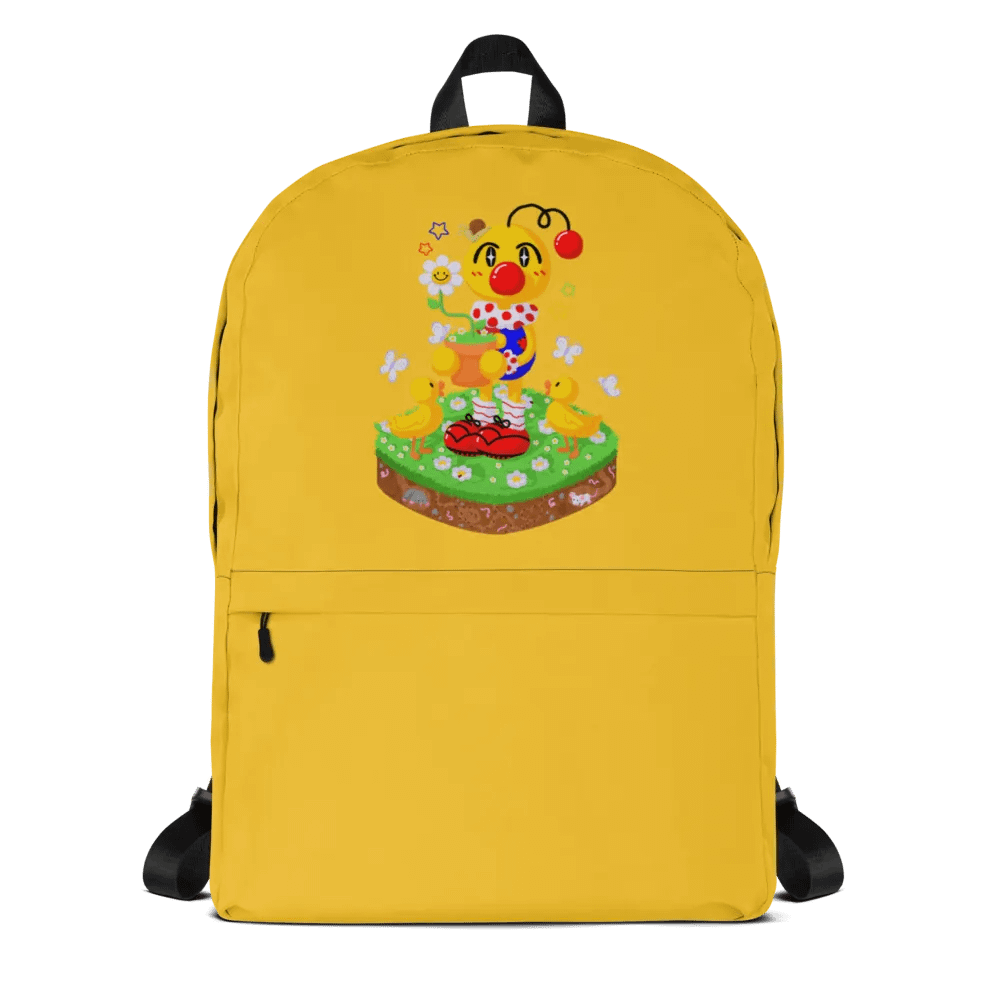 Yellow Boyoyoing Flower Pot Island Backpack product image (1)