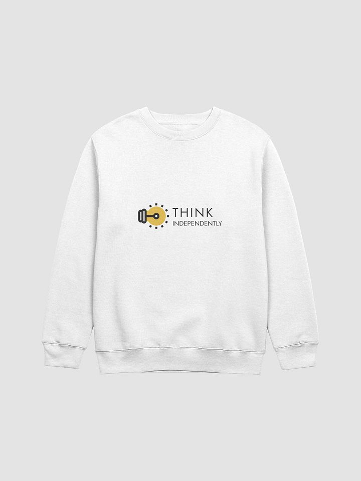 Independent Thinking Light Bulb Sweatshirt product image (1)