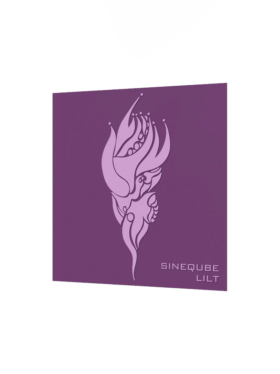 Album Cover Art Print Sineqube's "Lilt" product image (2)