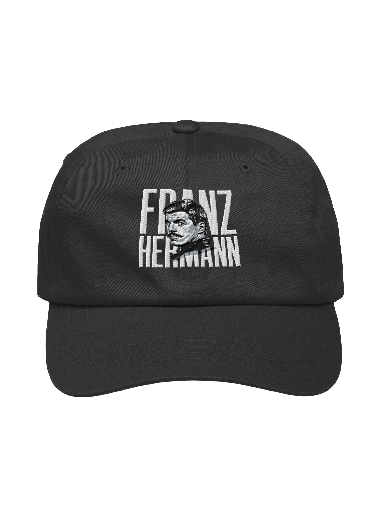 Franz Hermann Max Verstappen Meme Dad Hat- F1 Nürburgring Legend Black & White Art product image (1)