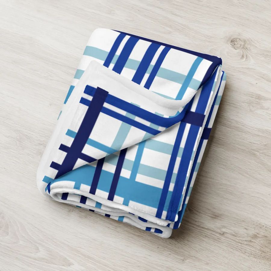 Cute Dynamic Waves Pled Throw Pillow product image (9)