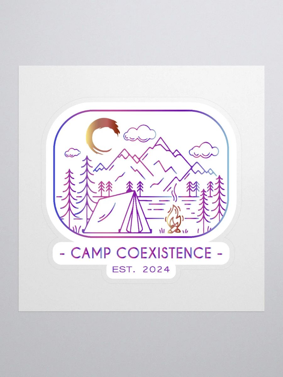 Camp CoExistence Sticker product image (2)