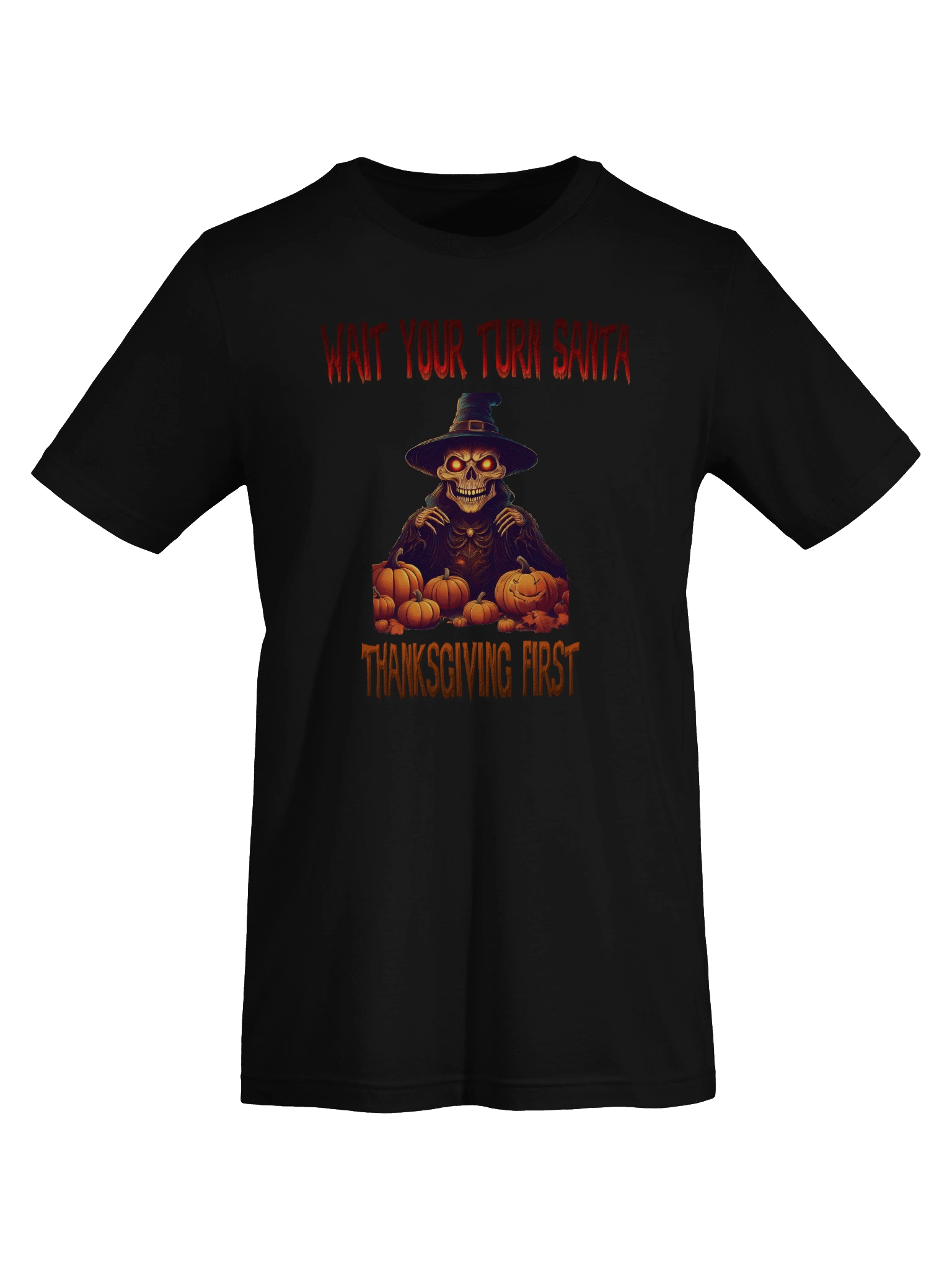 Witchy Skeleton Thanksgiving T-Shirt product image (59)